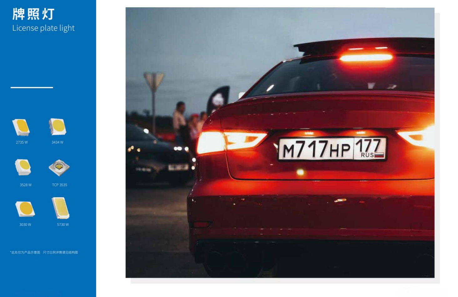 牌照灯